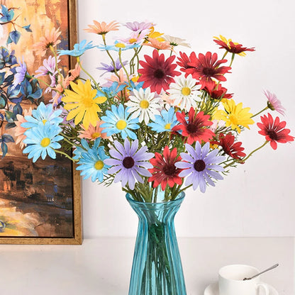 Marguerites Rouges Artificielles