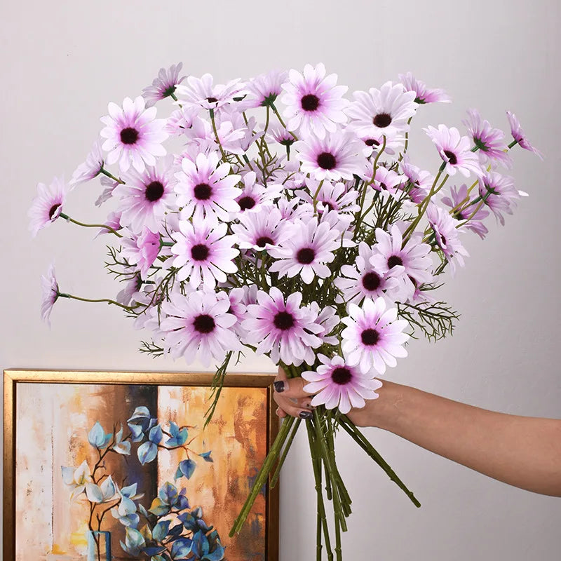 Marguerites Mauves Artificielles