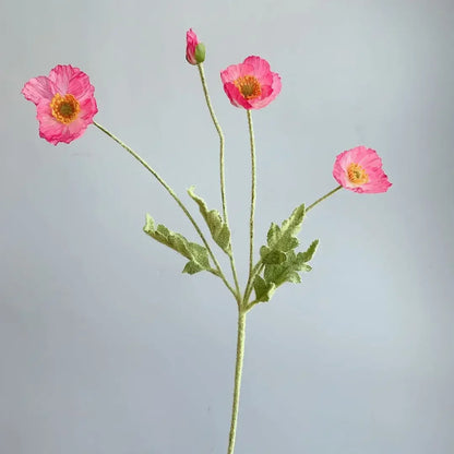 Coquelicot Artificiel Rose